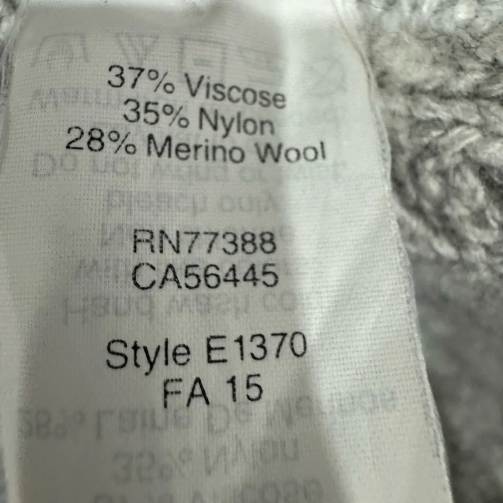 J.Crew Gray Merino Wool-Blend Sweater (Size XL)